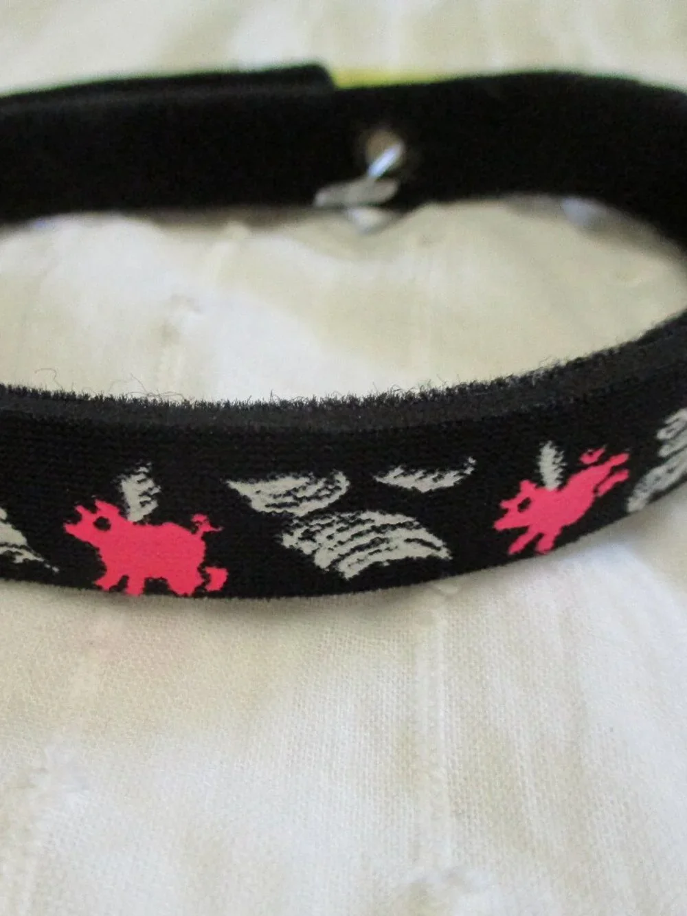 Cat collar-Beastie Bands Flying Pig